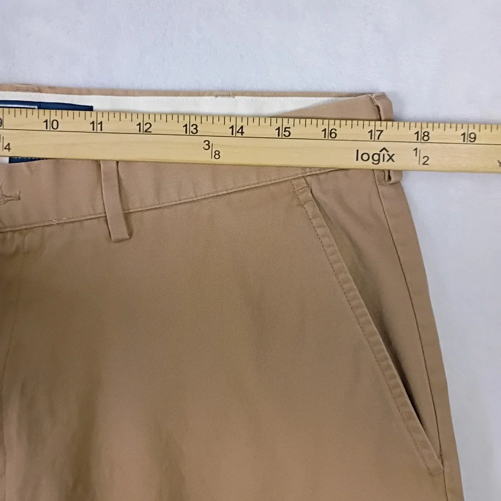 Polo Ralph Lauren Mens Chino Pants 35x32 Tan Khaki Straight Leg 100% Cotton
